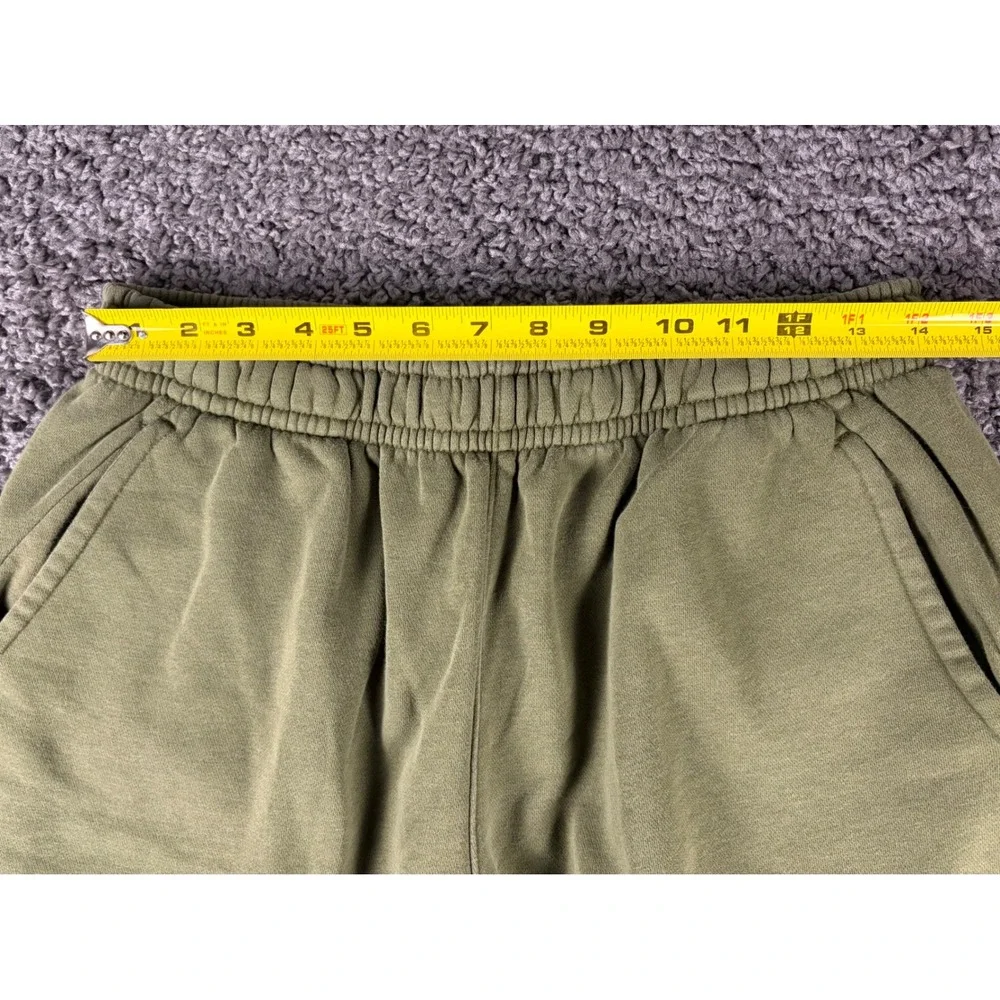 Nike Mens Sportswear Big Swoosh Fleece Shorts Olive Green BV2772-326 L - Picture 4 of 5